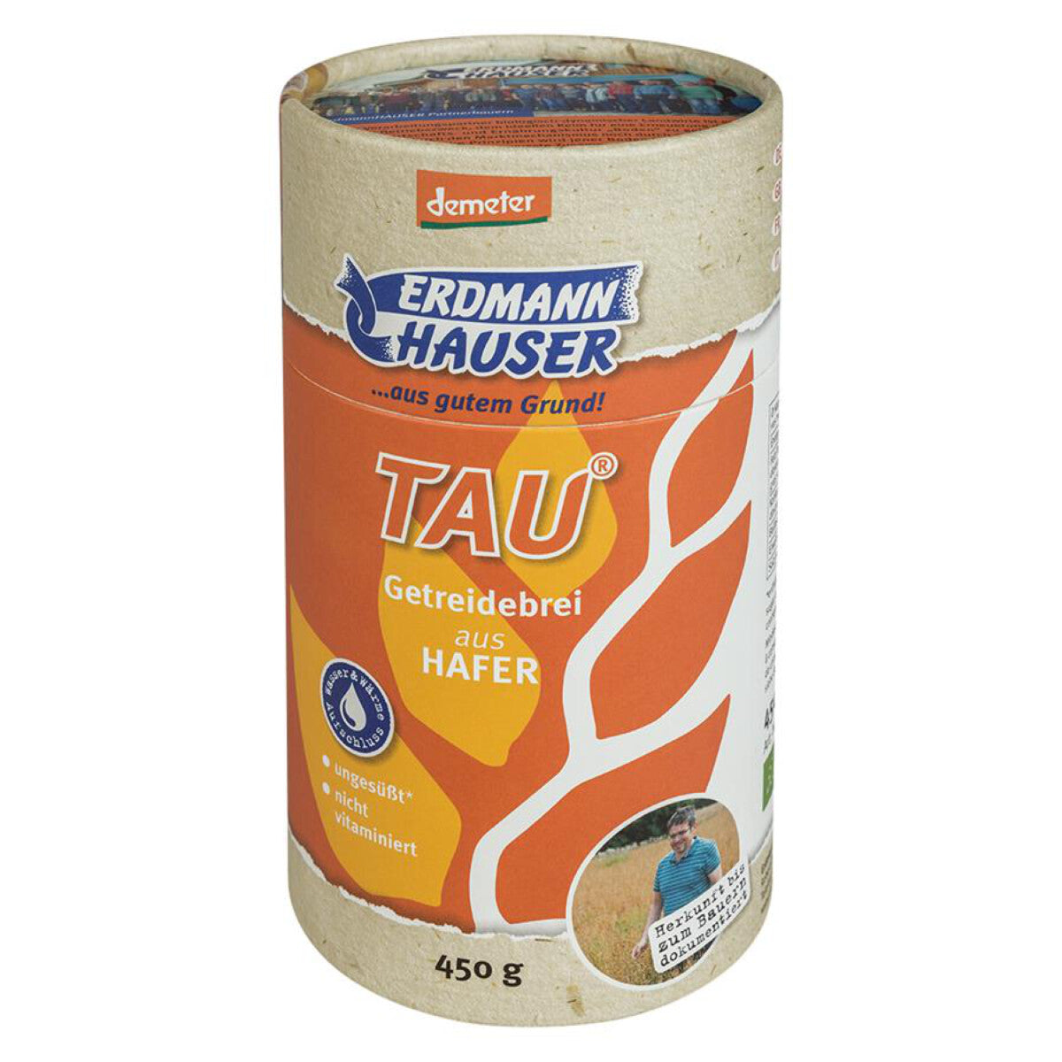 ERDMANNHAUSER Tau aus Hafer - 450 g