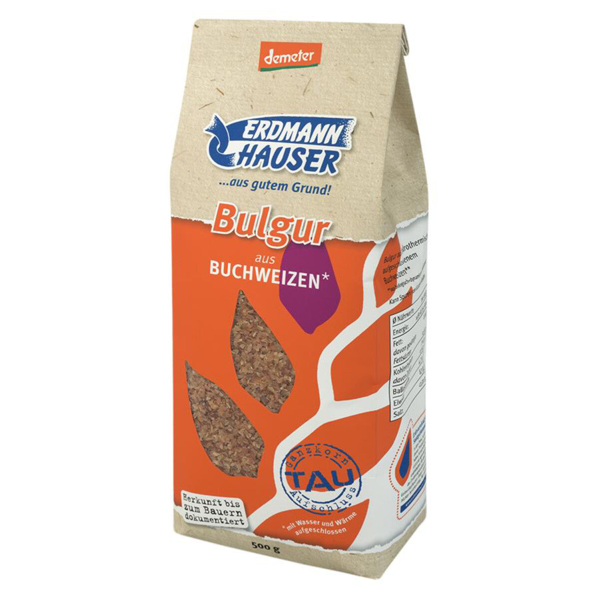 ERDMANNHAUSER Bulgur aus Buchweizen - 500 g