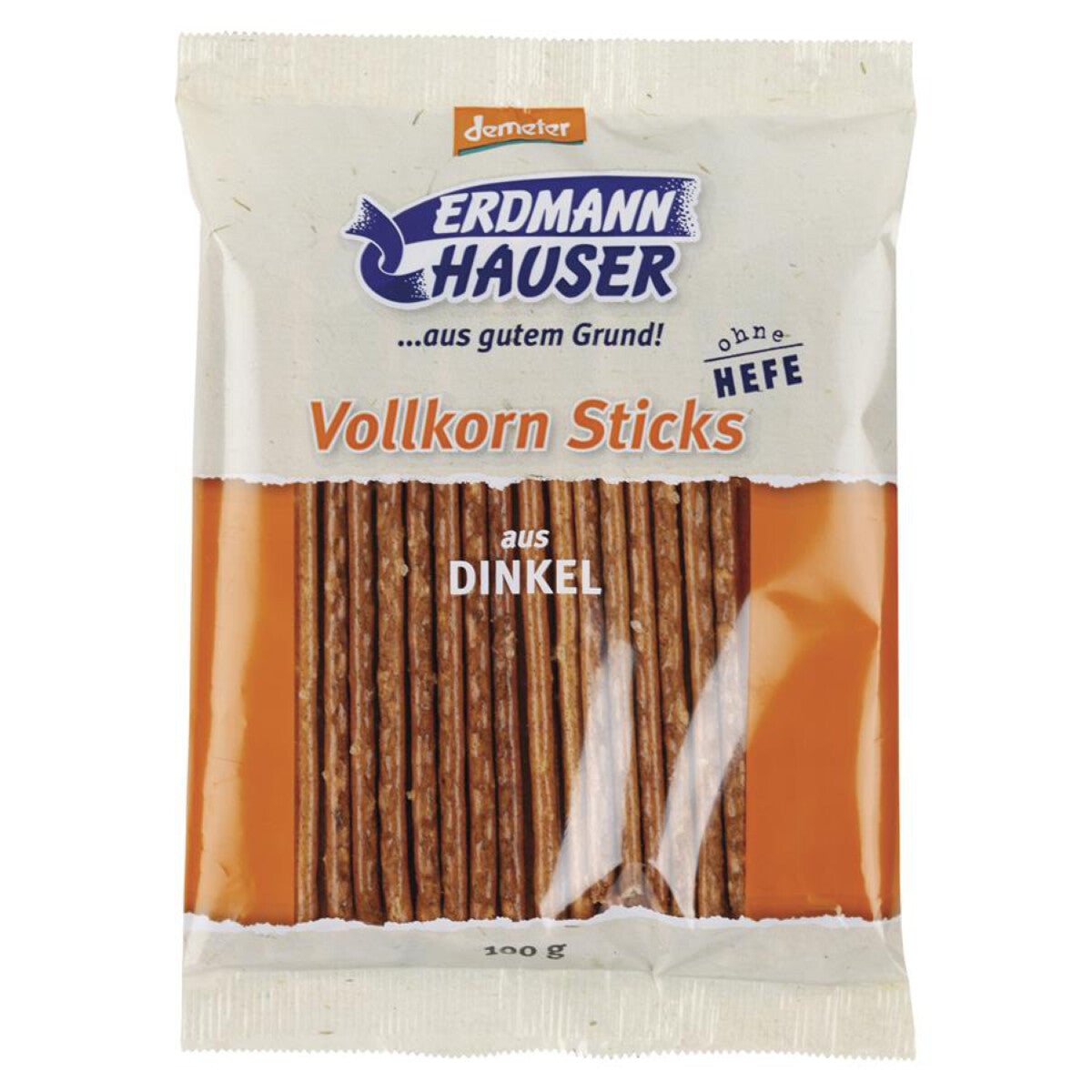 ERDMANNHAUSER Dinkel Vollkorn Sticks – 100 g