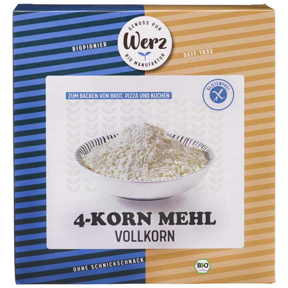 WERZ 4-Korn Mehl - 500 g