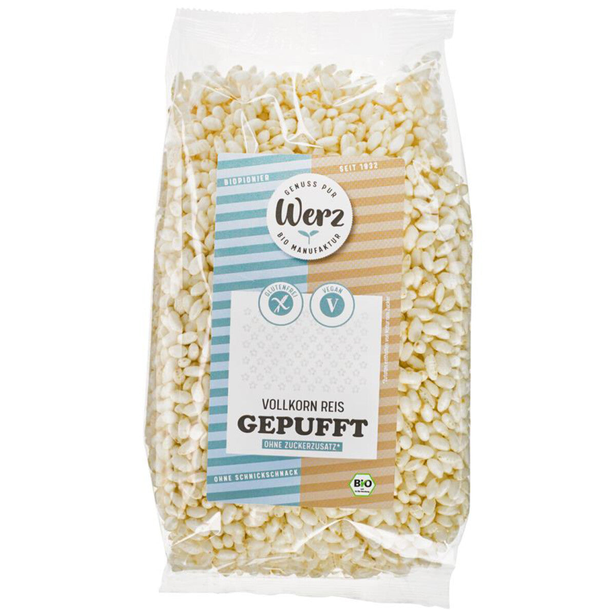 WERZ Vollkorn-Reis gepufft - 125 g