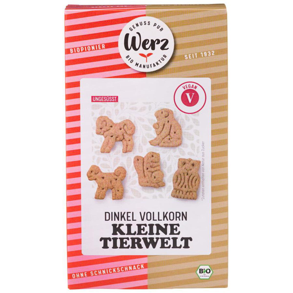 WERZ Kleine Tierwelt Kekse - 125 g