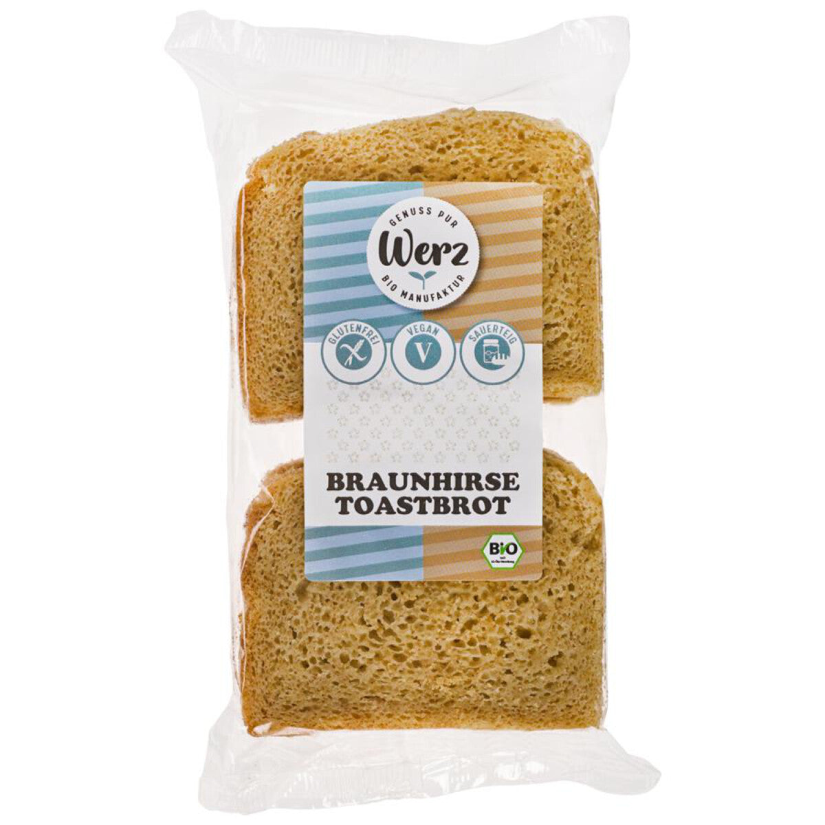 WERZ Braunhirse Toastbrot - 250 g