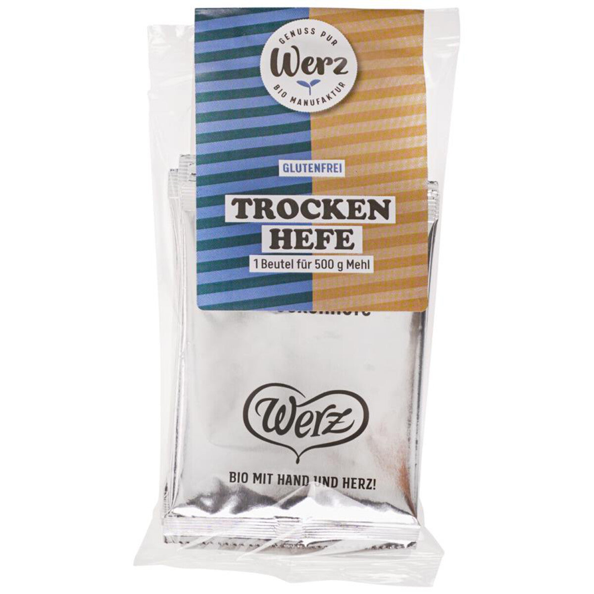 WERZ Trockenhefe, glutenfrei - 45 g