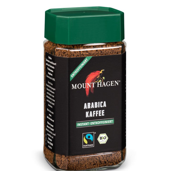 MOUNT HAGEN Instant Kaffee, entkoffeiniert - 100 g