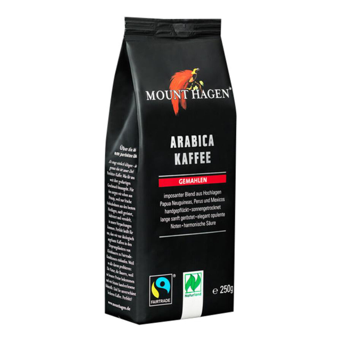 MOUNT HAGEN Röstkaffee Arabica gemahlen - 250 g