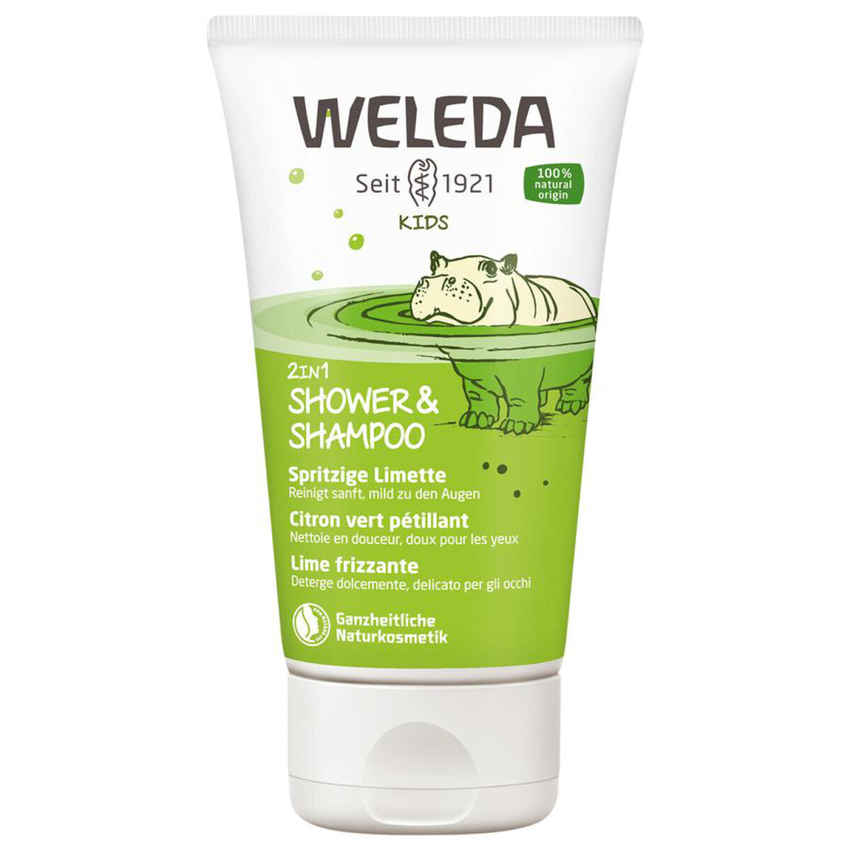 WELEDA Kids 2in1 Shower & Shampoo Limette - 150 ml