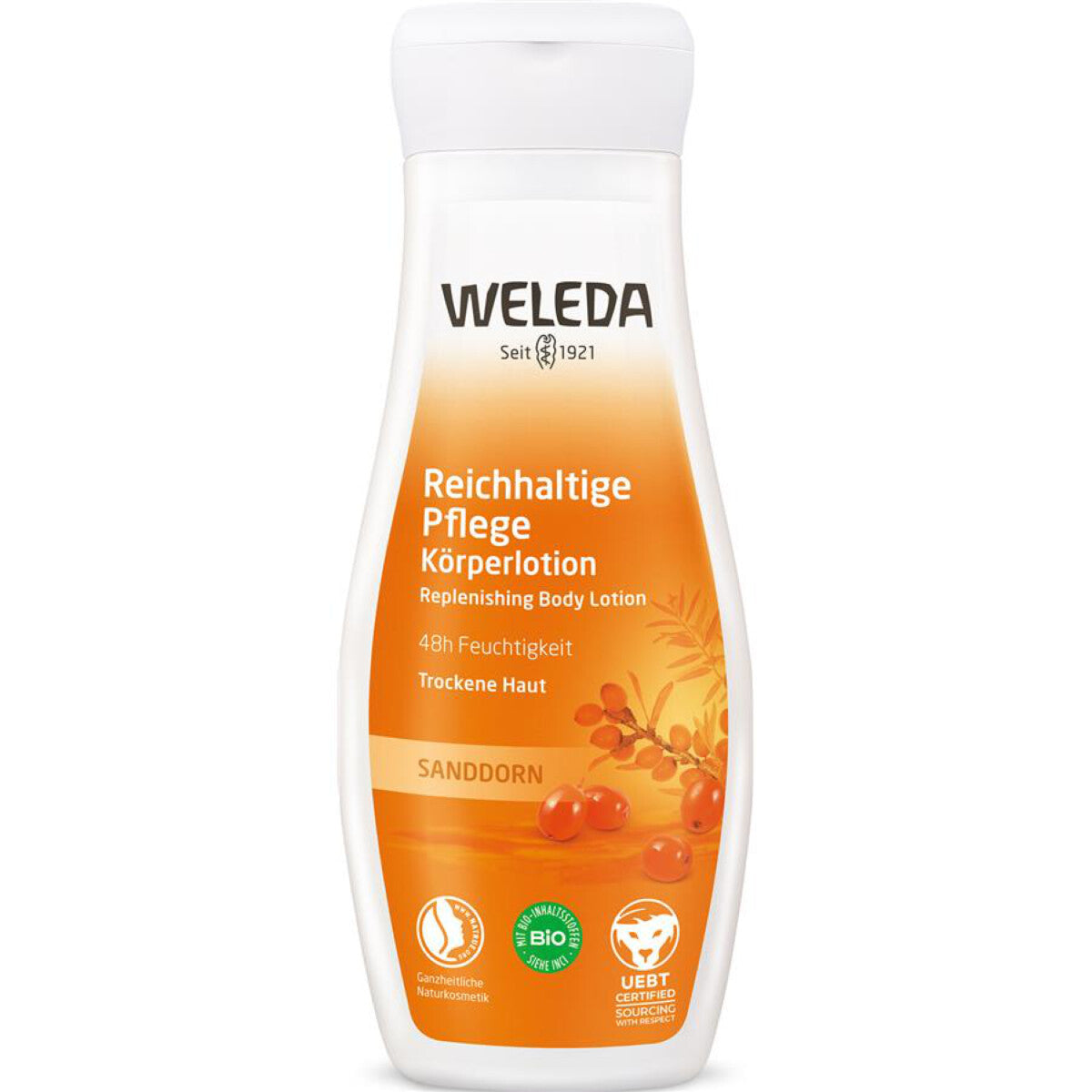 WELEDA Sanddorn Pflegelotion - 200 ml