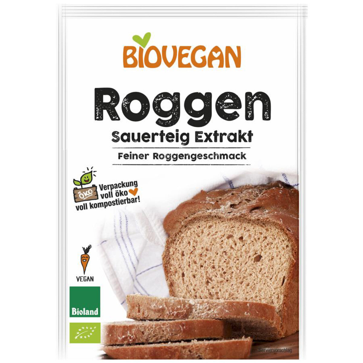 BIO VEGAN Roggen-Sauerteig-Extrakt - 30 g