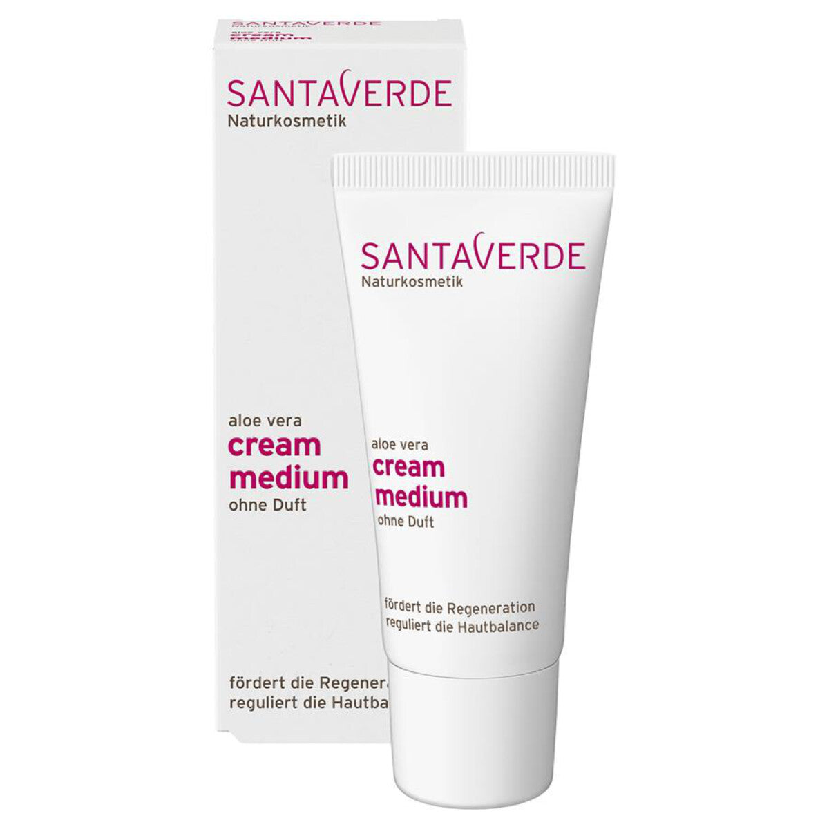 SANTAVERDE Aloe Vera Creme medium ohne Duft - 30 ml