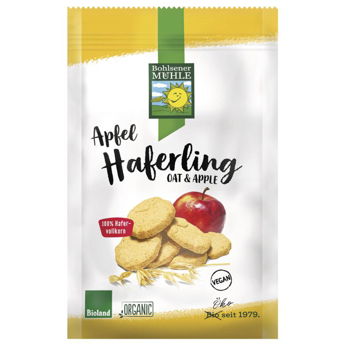 BOHLSENER MÜHLE Apfel-Haferling - 125 g