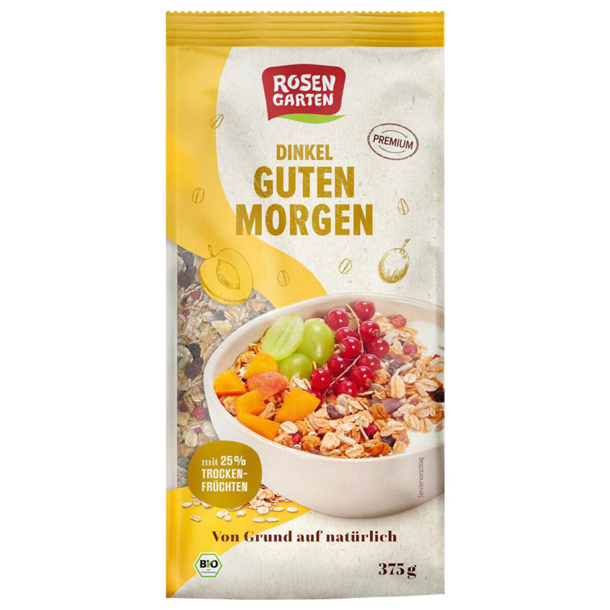 ROSENGARTEN Dinkel Guten-Morgen Müsli - 375 g