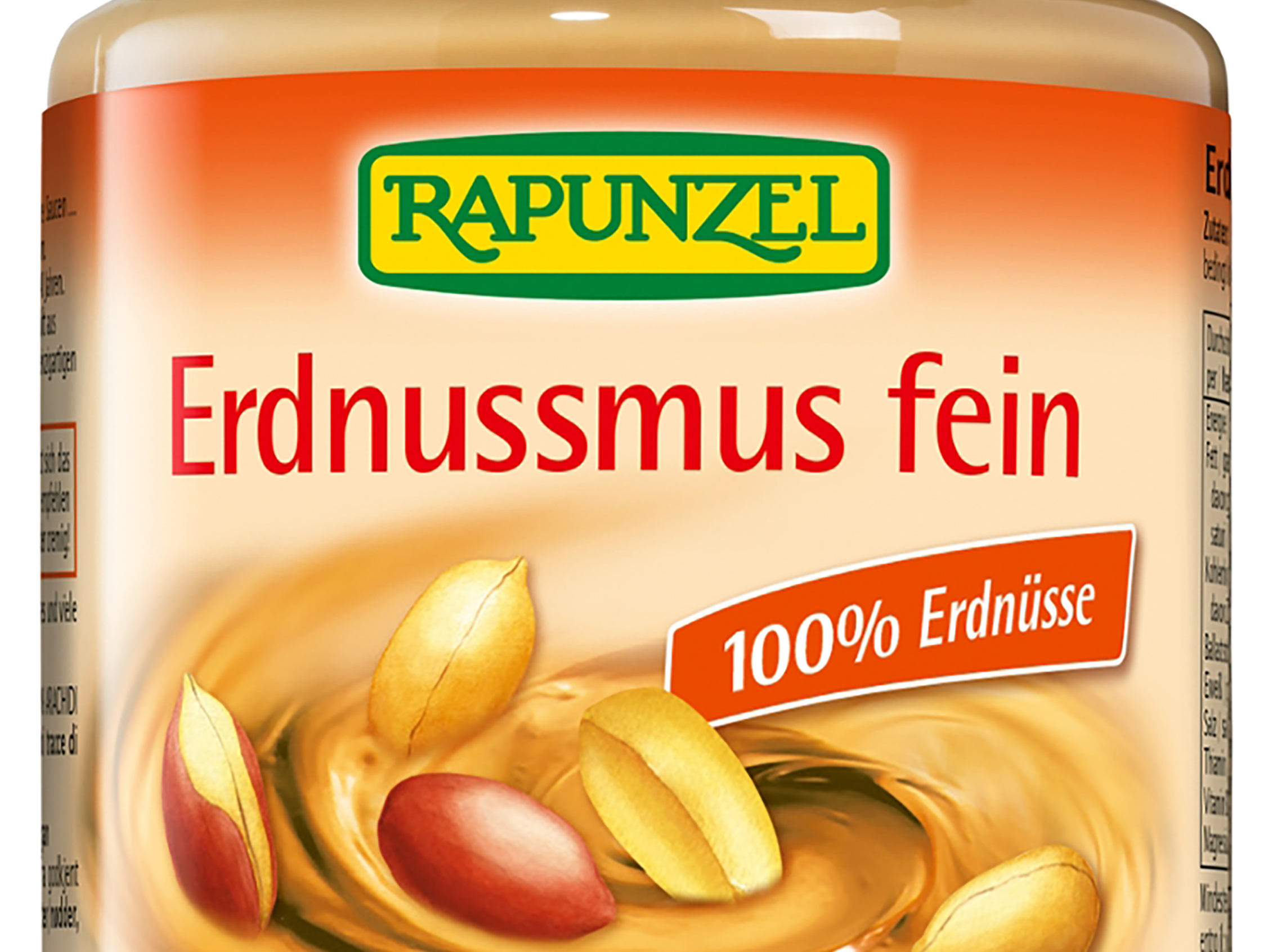 RAPUNZEL Erdnussmus fein – 250 g