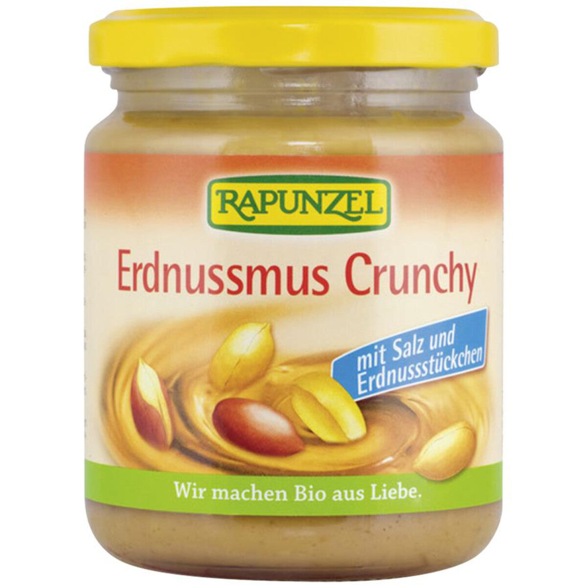 RAPUNZEL - Erdnussmus Crunchy - 250 g 