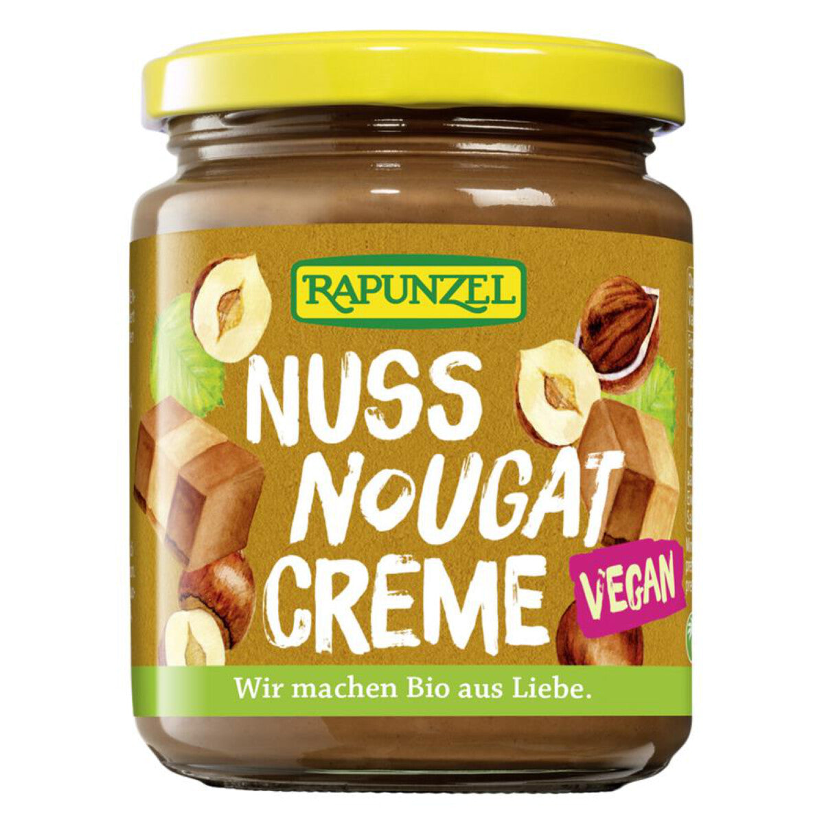 RAPUNZEL Nuss-Nougat-Creme – 250g, 100% kbA