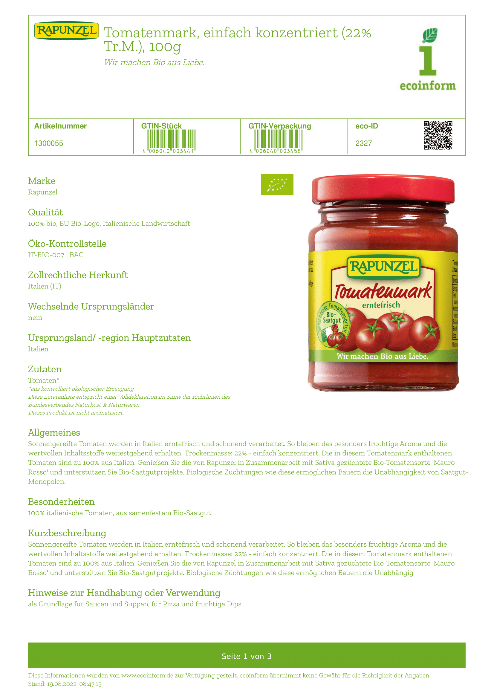 Tomatenmark