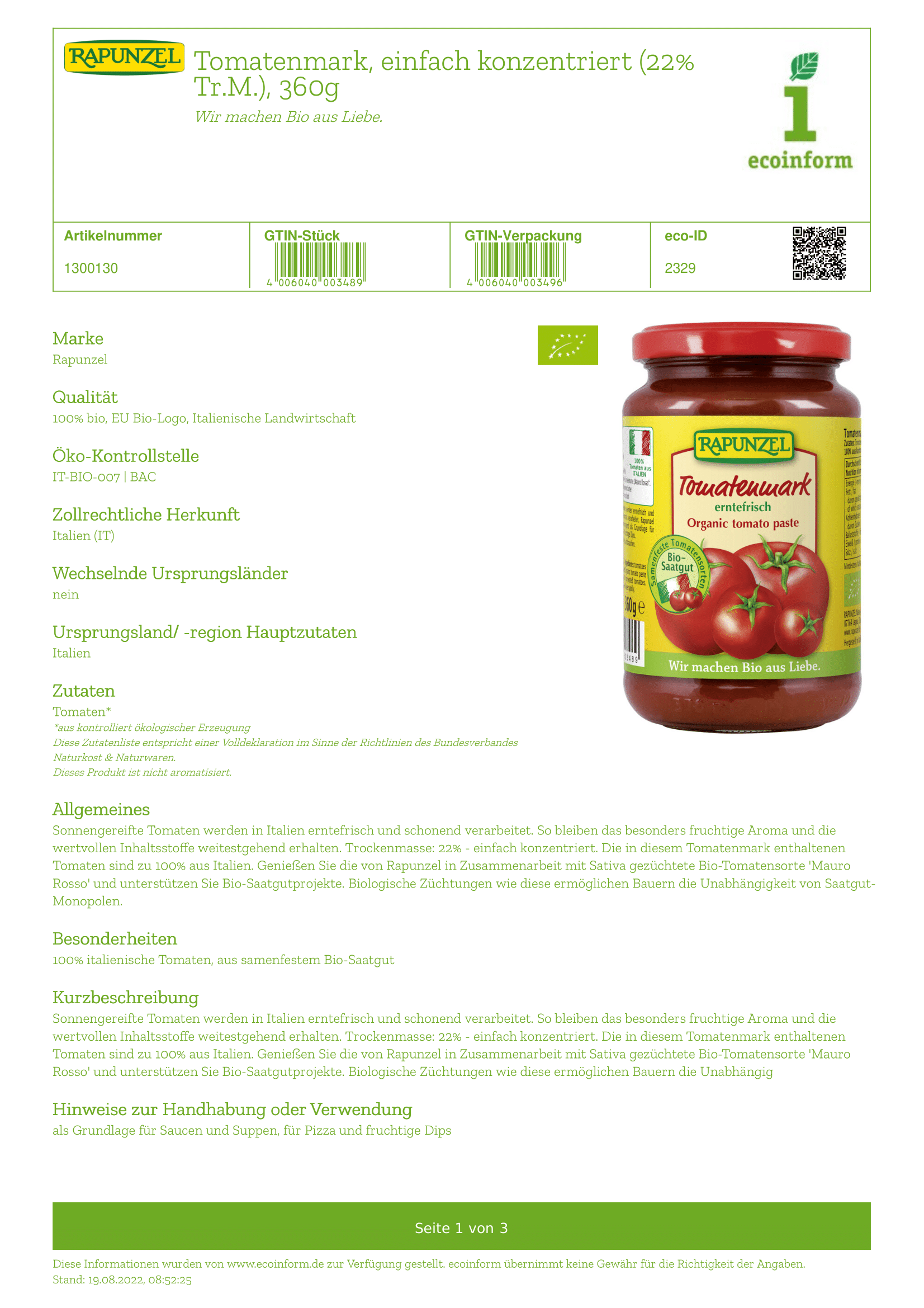 Tomatenmark