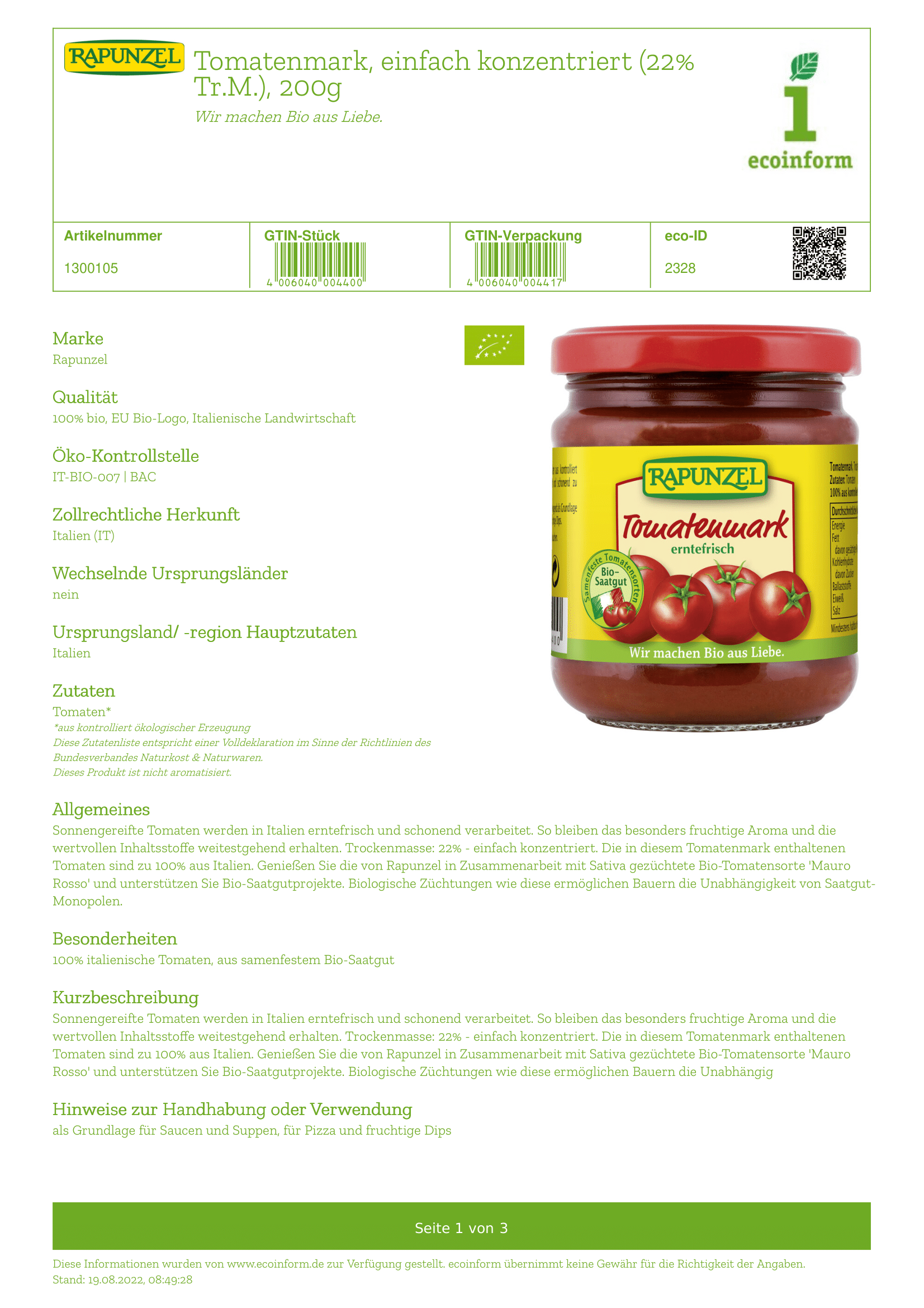 Tomatenmark