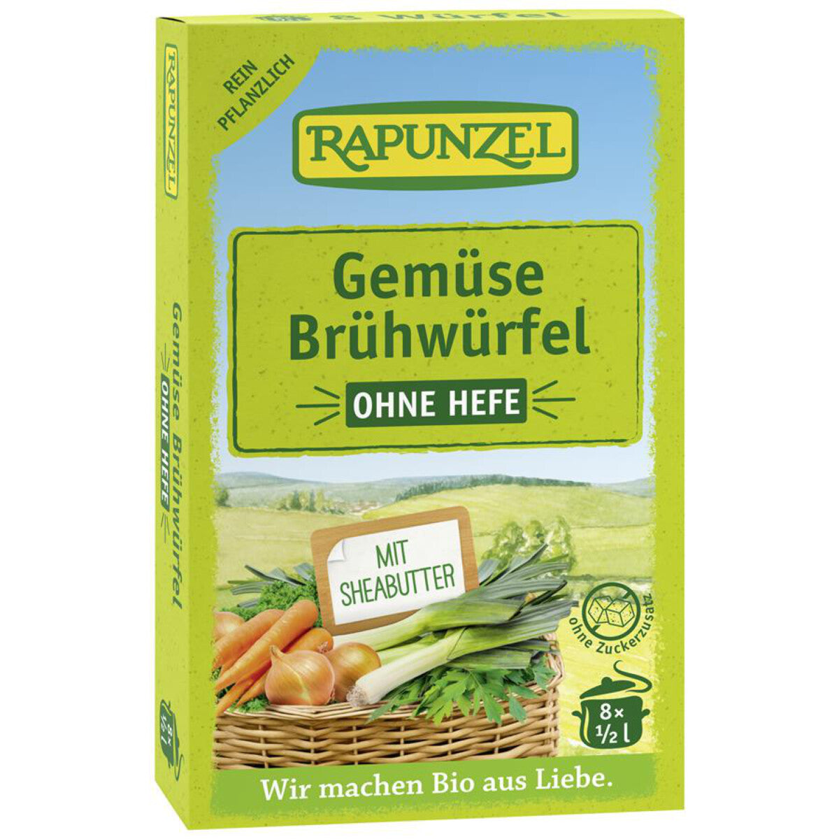 RAPUNZEL Gemüsebrühwürfel –  80 g