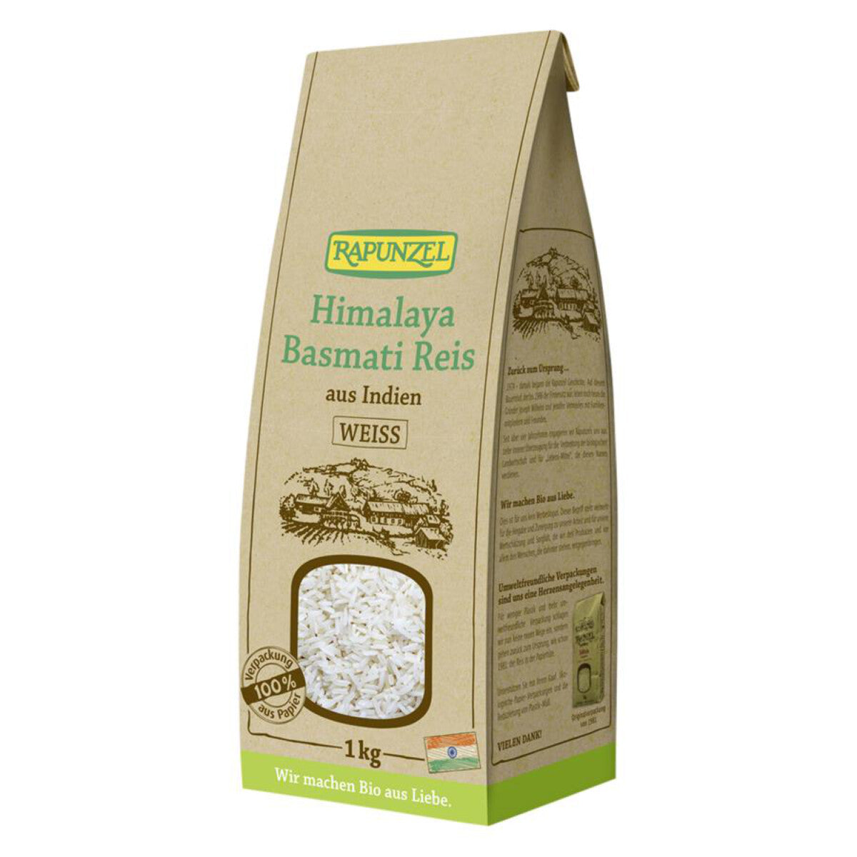 RAPUNZEL Himalaya-Basmati-Reis weiß – 1000 g