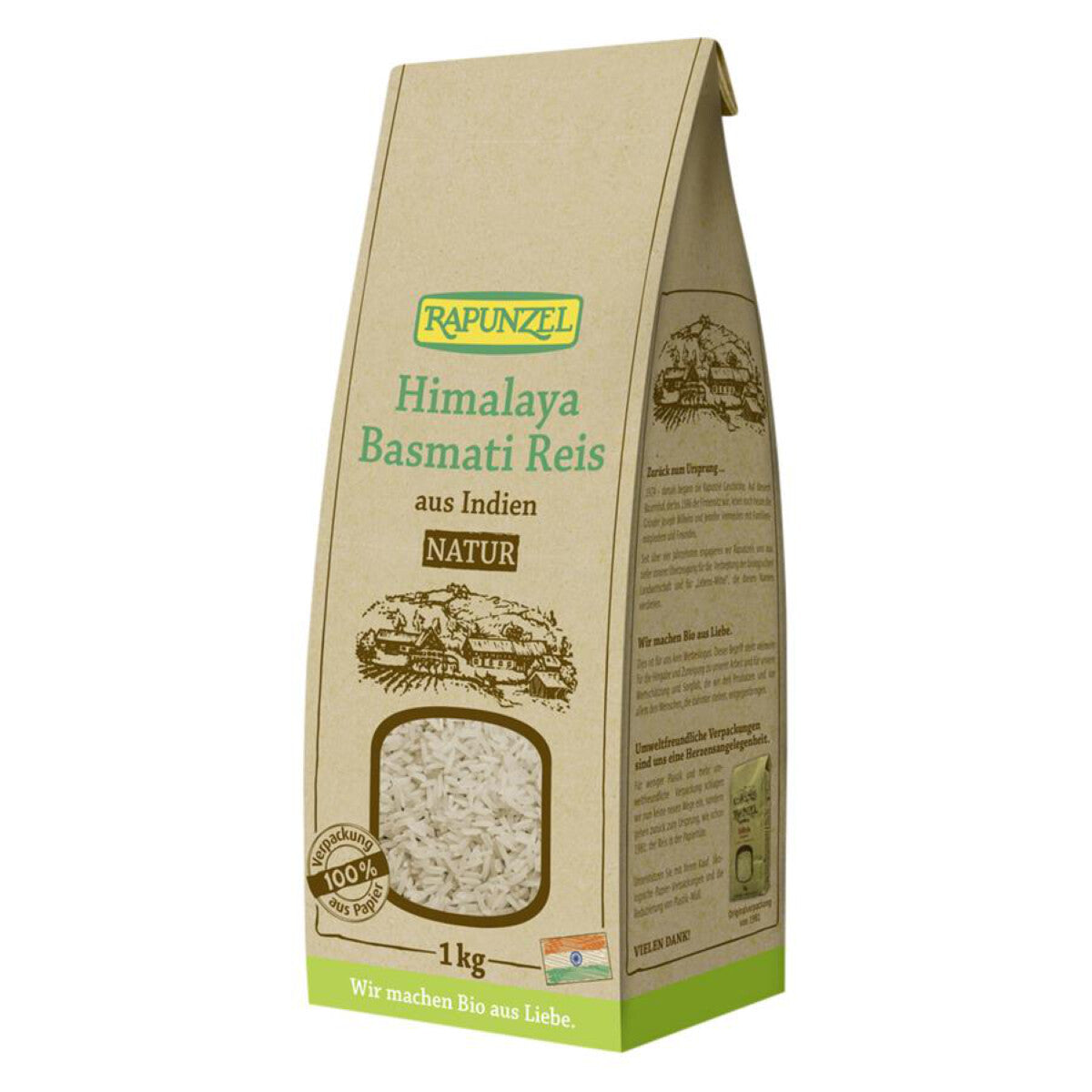 RAPUNZEL Himalaya Basmati Reis natur – 1000 g