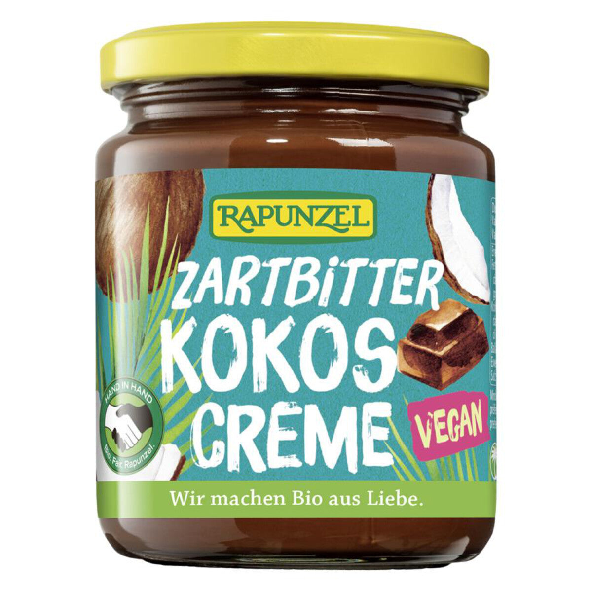 RAPUNZEL Zartbitter-Kokos Creme - 250 g