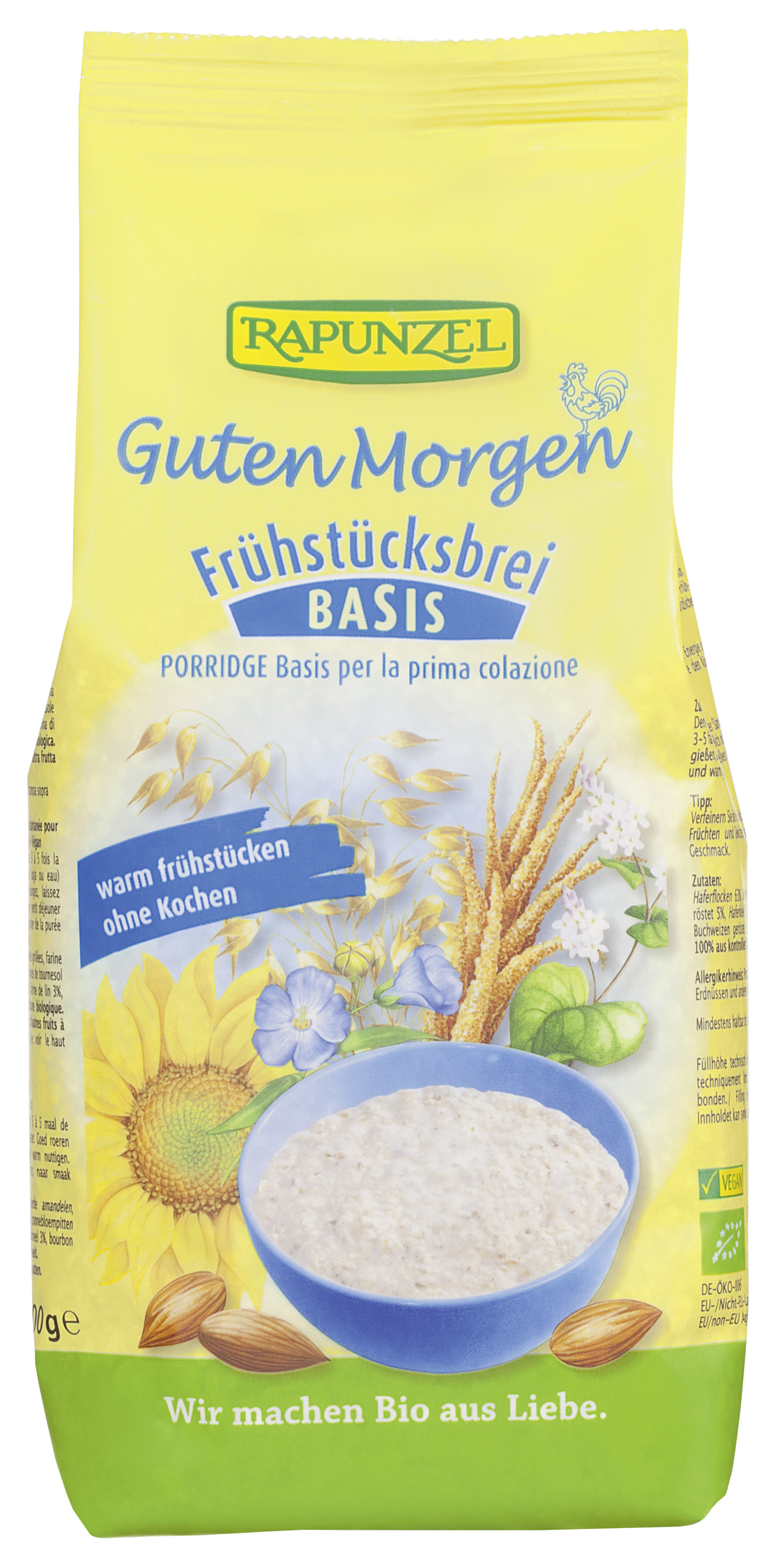 RAPUNZEL Frühstücksbrei Basis – 500 g