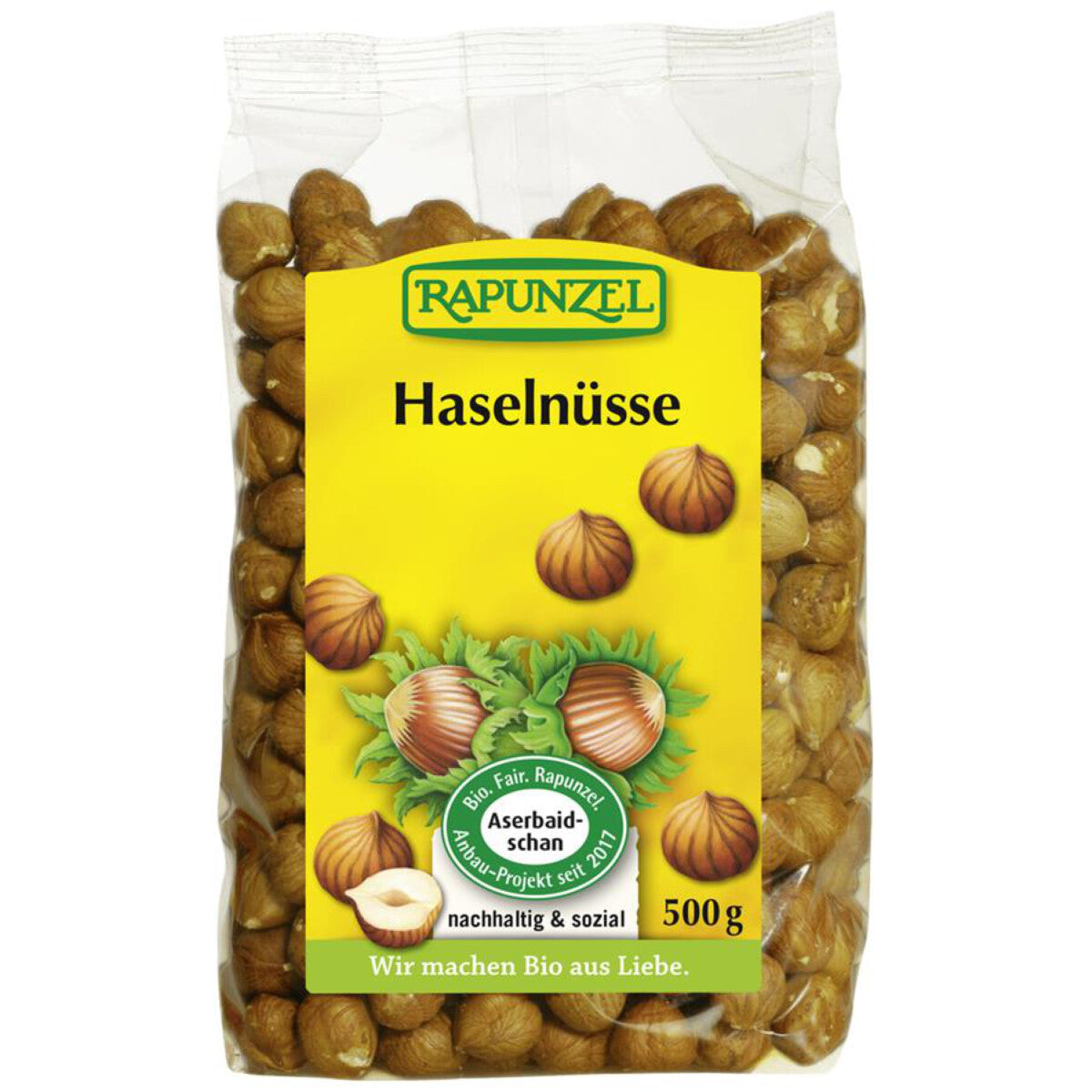 RAPUNZEL Levantiner Haselnüsse – 500 g