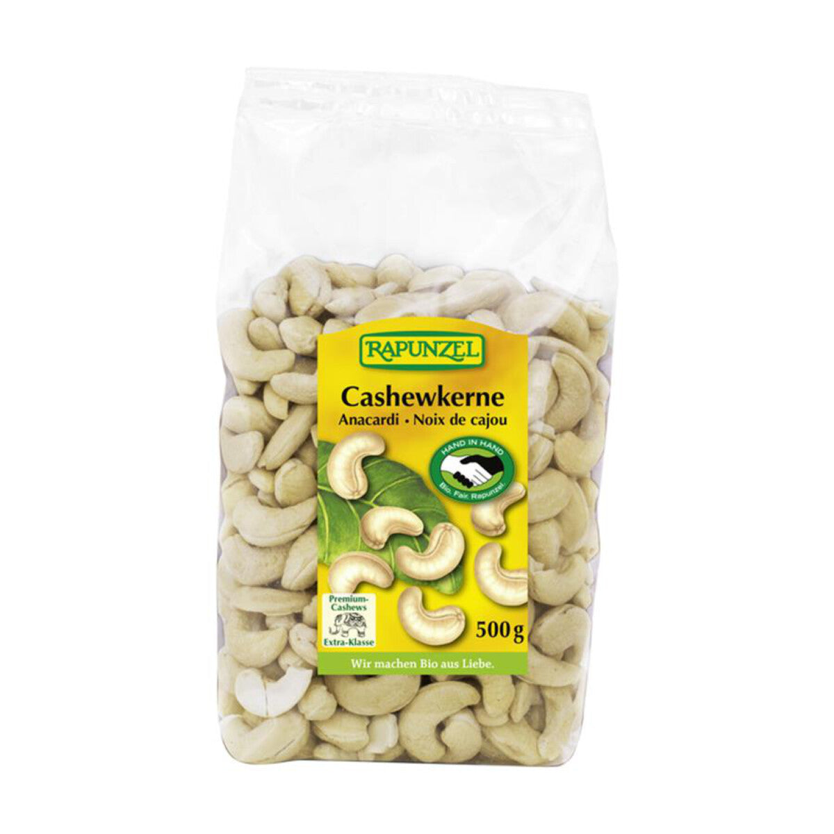 RAPUNZEL Cashewkerne ganz HIH - 500 g 