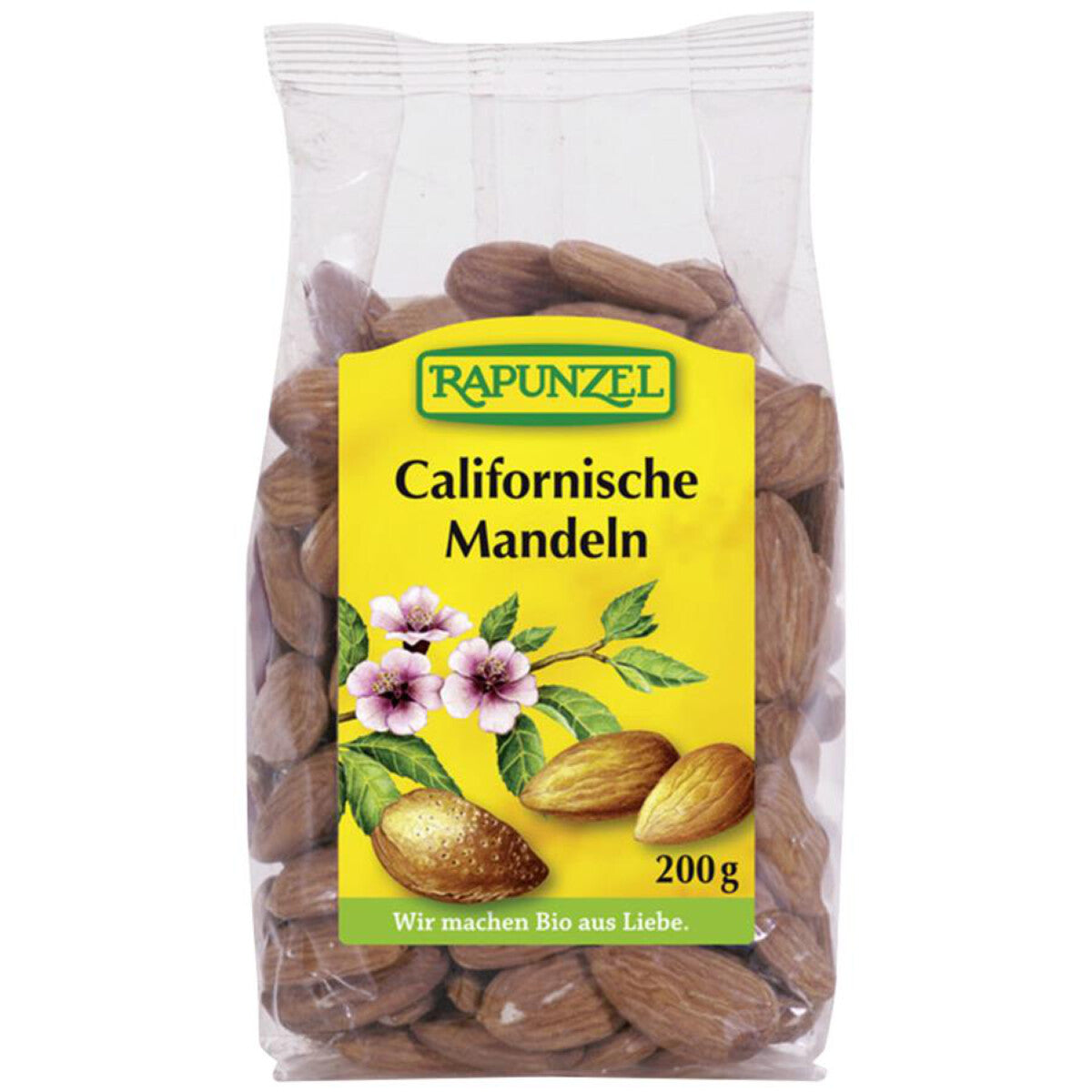 RAPUNZEL Kalifornische Mandeln – 200 g
