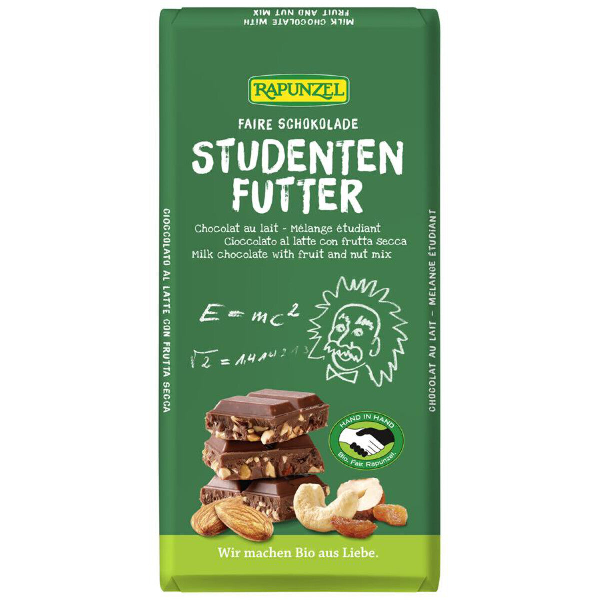 RAPUNZEL Studentenfutter Schokolade - 200 g