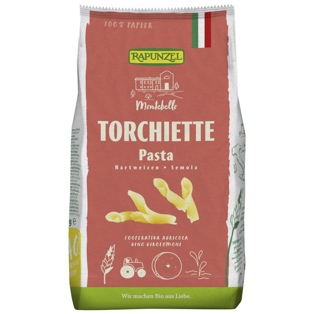 RAPUNZEL Torchiette Semola - 500 g