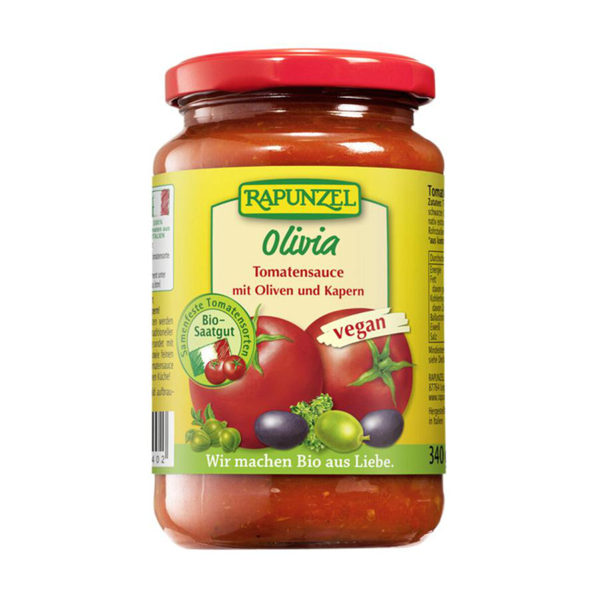 RAPUNZEL Tomatensauce Olivia  - 340 g