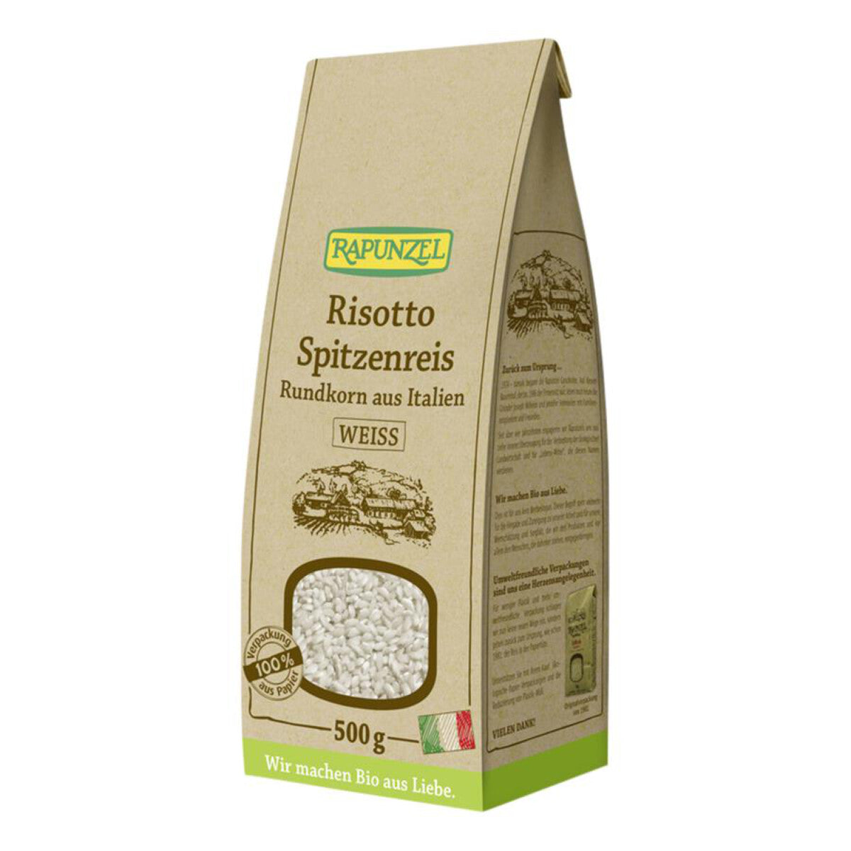 RAPUNZEL Risotto Rundkorn Ribe weiß – 500 g