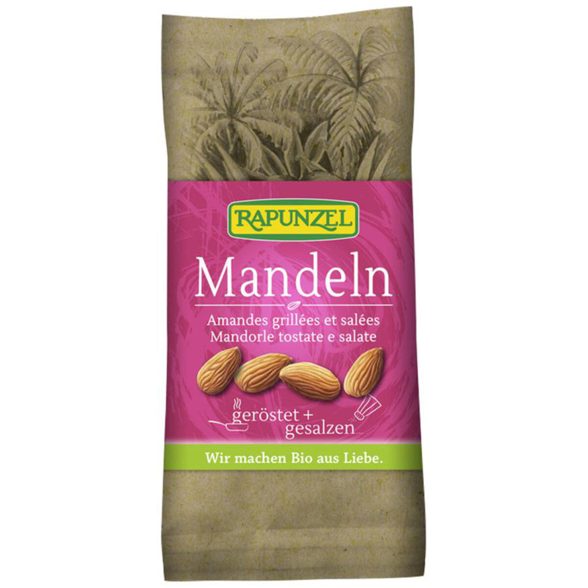 RAPUNZEL Mandeln geröstet – 60 g