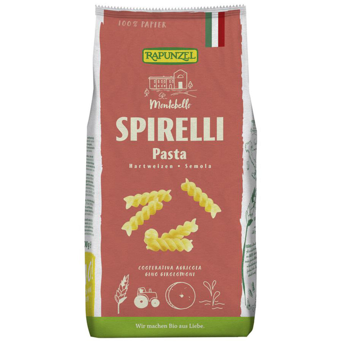 RAPUNZEL Spirelli Semola - 500 g