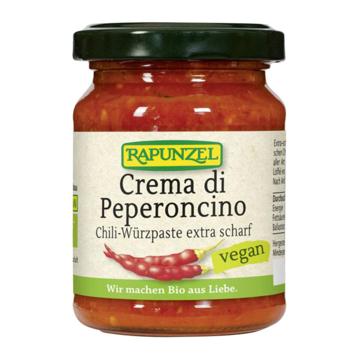 RAPUNZEL Crema di Peperoncino extra scharf -  120 g 