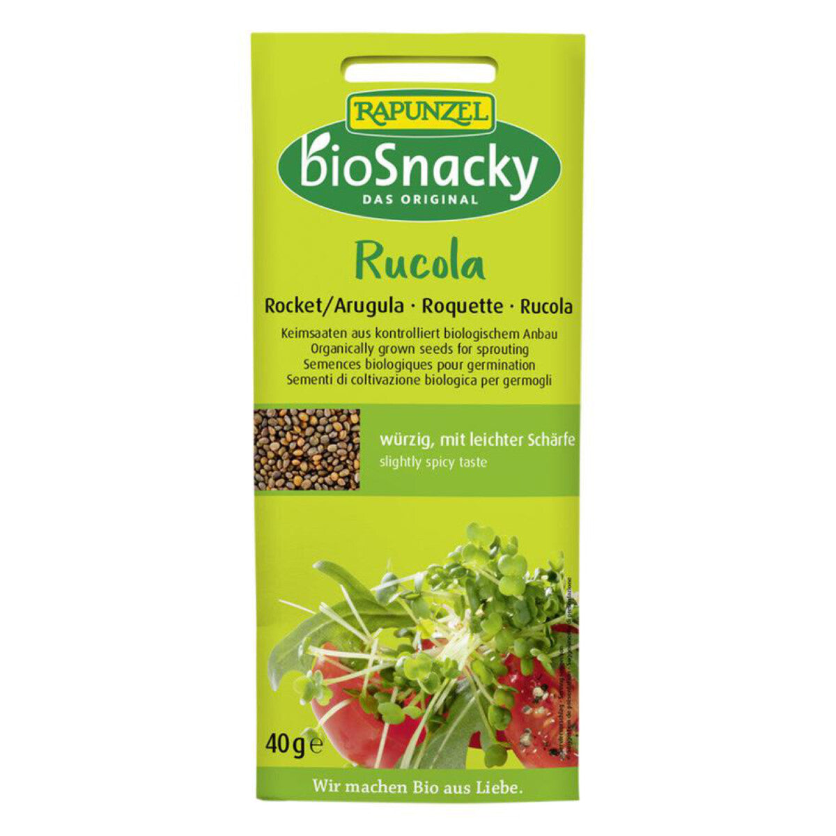 BIOSNACKY Rucola Keimsaat - 40 g