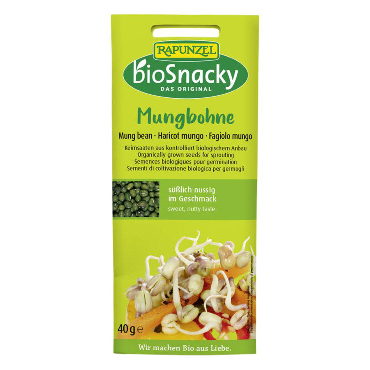 RAPUNZEL Mungobohne Keimsaat - 30 g 