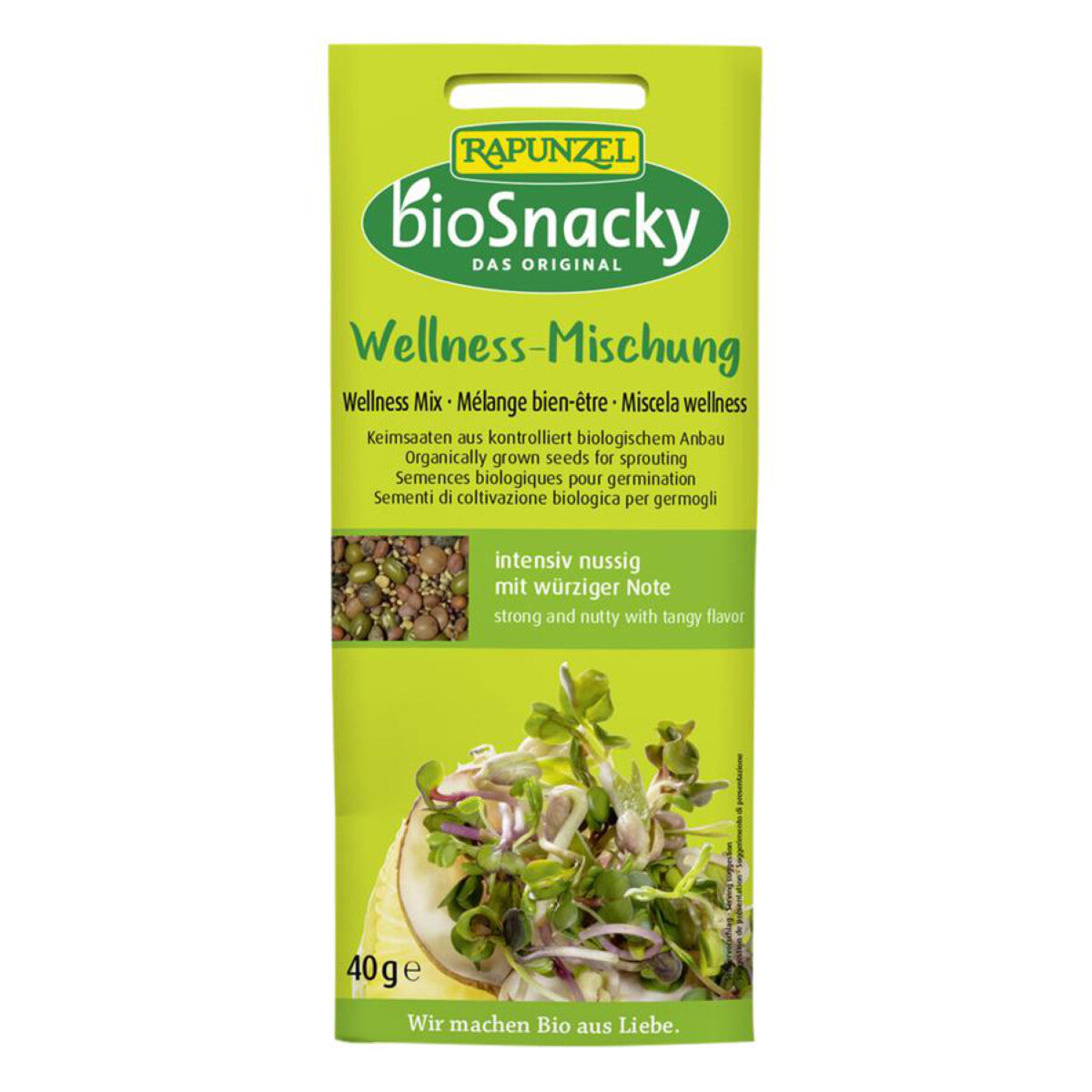 BIOSNACKY Wellness Mischung Keimsaaten - 40 g