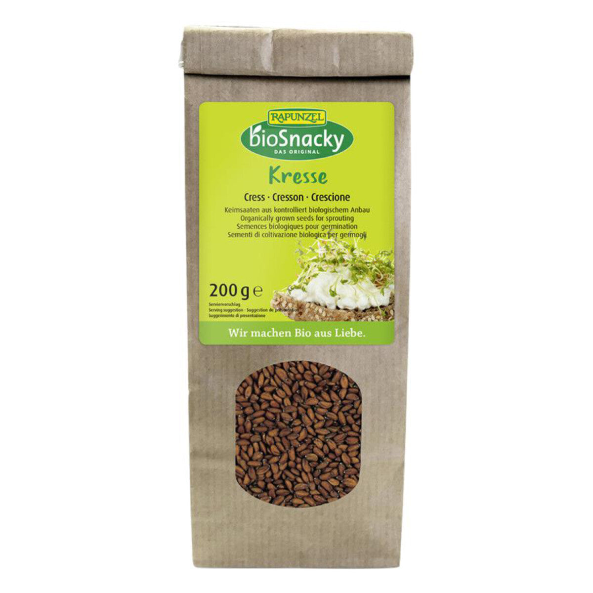 BIOSNACKY Kresse Keimsaat - 200 g