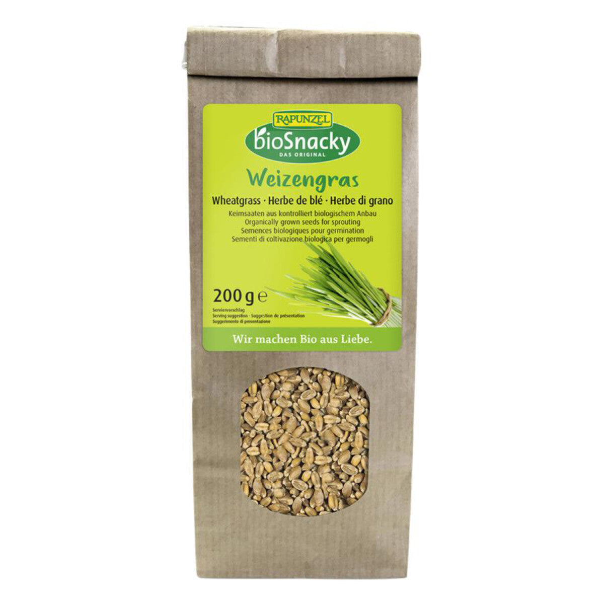 BIOSNACKY Weizengras - 200 g