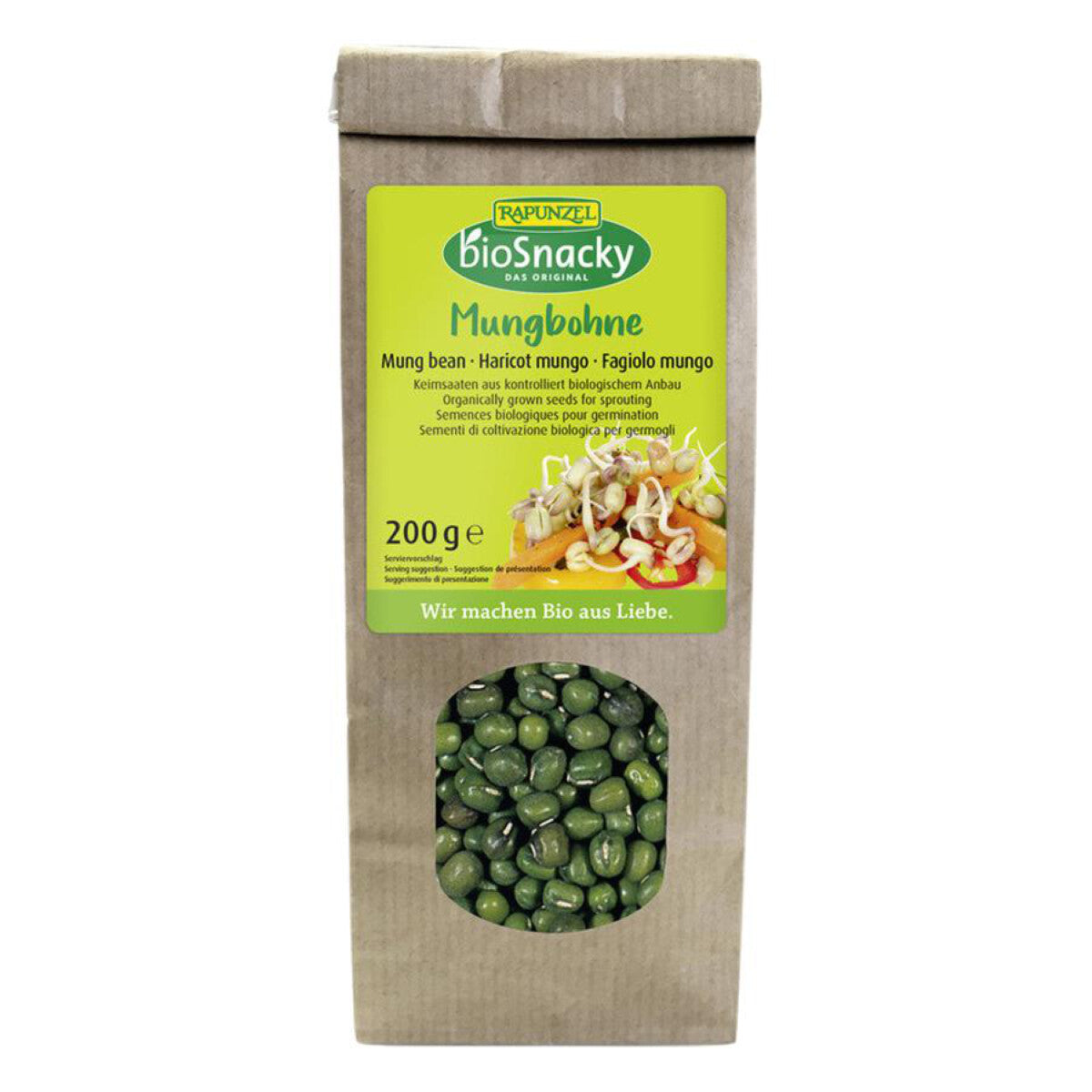 RAPUNZEL Mungbohne Keimsaat - 200 g 