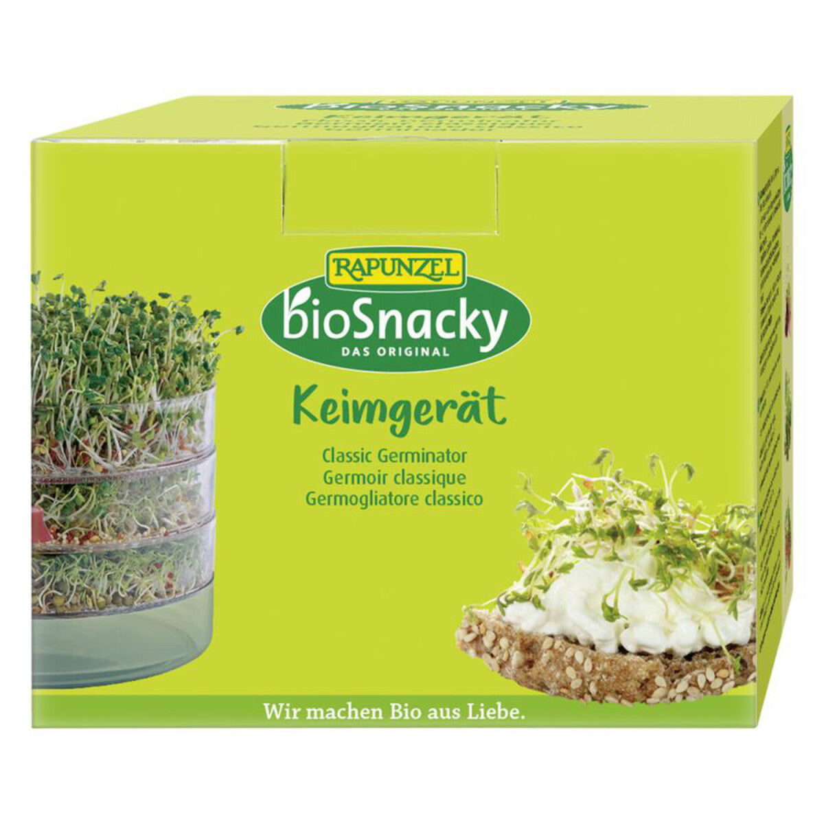 BIOSNACKY Keimgerät Original 3 Schalen - 1 Stk.