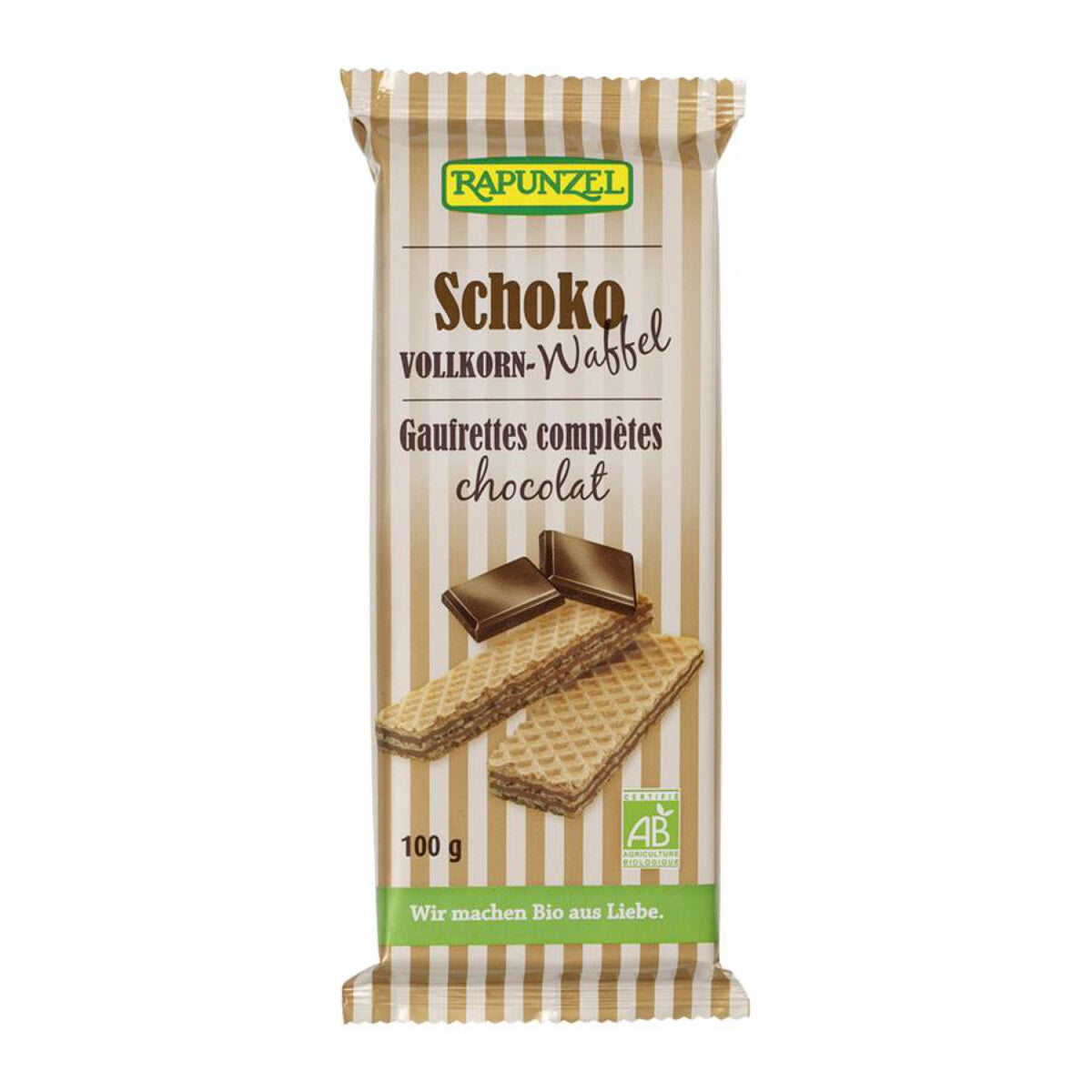 RAPUNZEL Dinkelwaffeln Schoko - 100 g