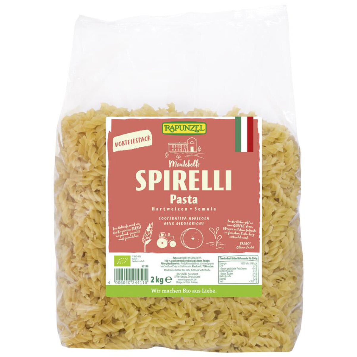 RAPUNZEL Spirelli Semola - 2 kg