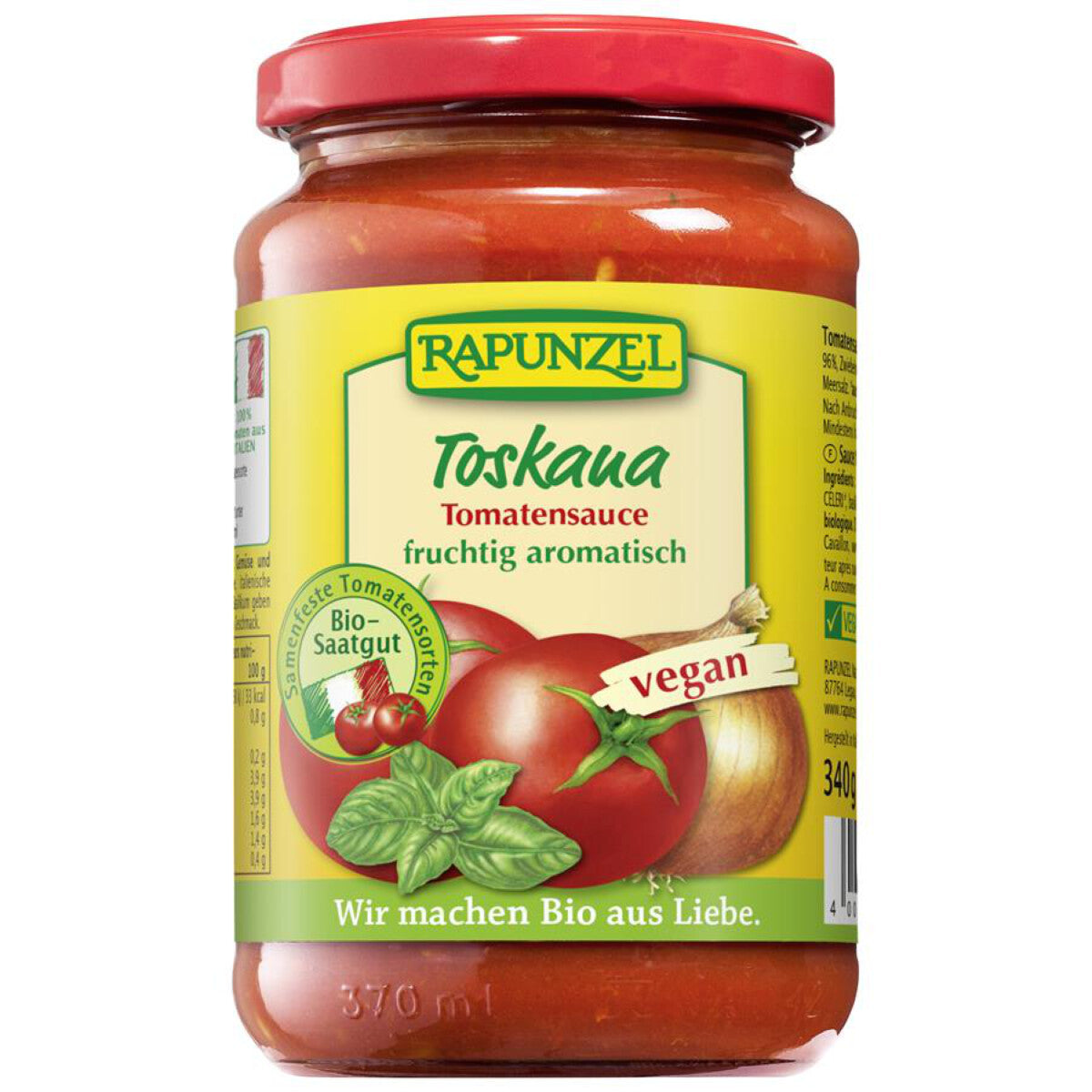 RAPUNZEL Tomatensauce Toskana - 340 g