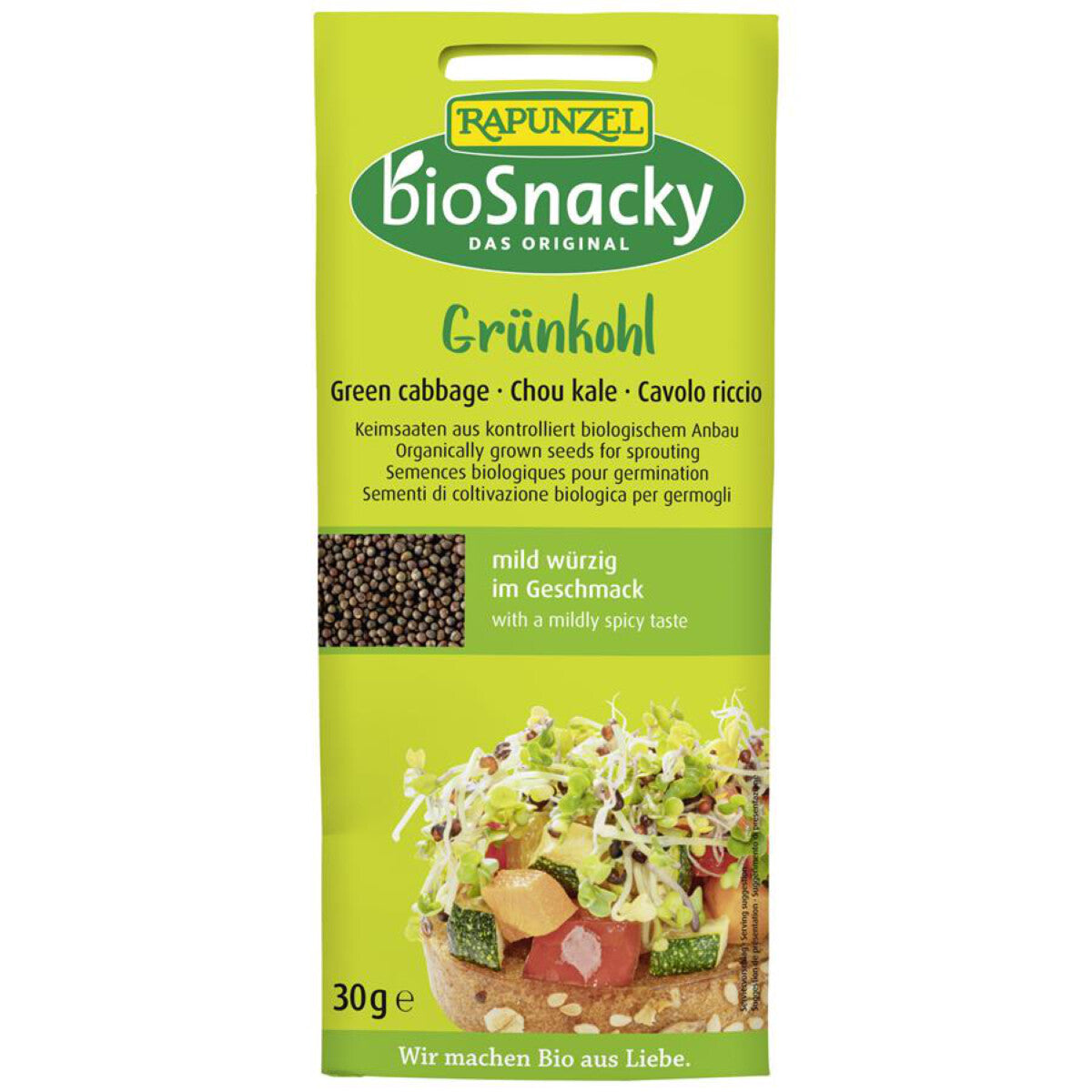 BIOSNACKY Sprossen Grünkohl - 30 g