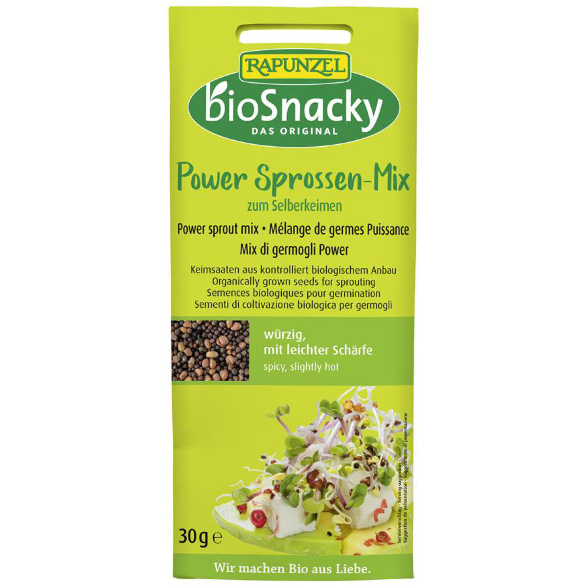 RAPUNZEL BIOSNACKY Power Sprossen-Mix - 30 g