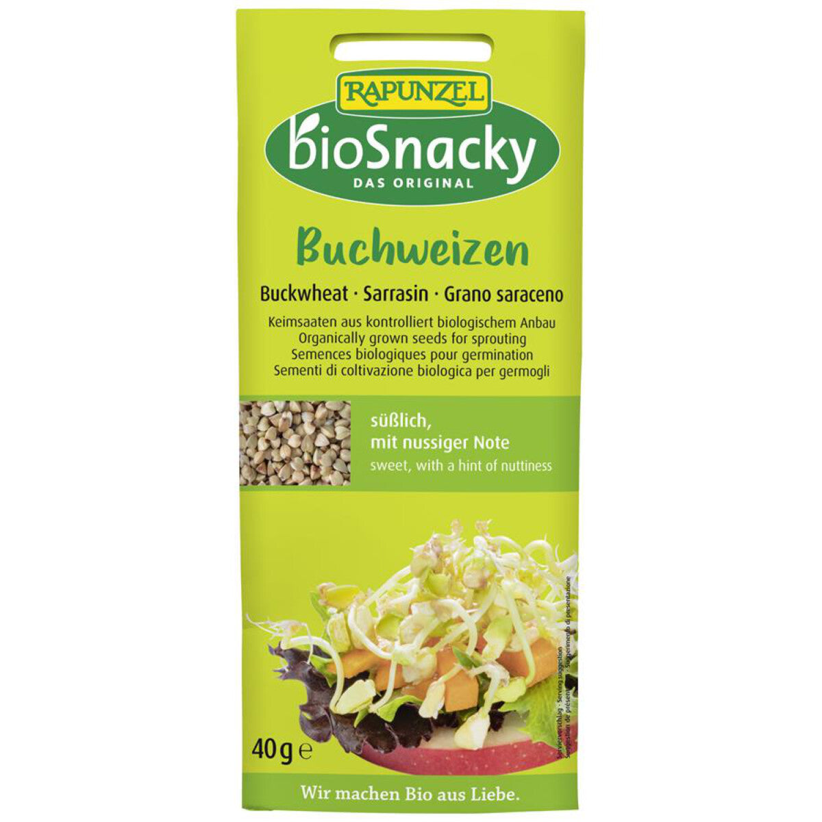 BIOSNACKY Buchweizen geschält - 40 g